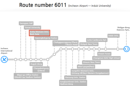 6011 Bus Route